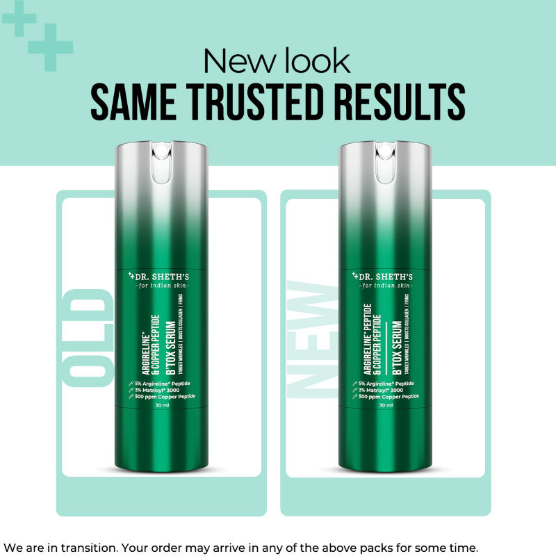 Dr. Sheth's Argireline Peptide & Copper Peptide B'tox Serum