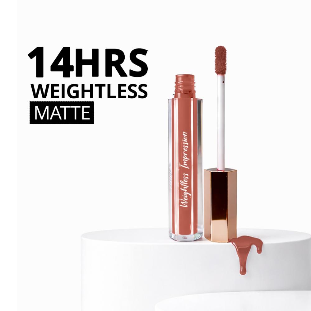 Flicka Weightless Impressions Liquid Lipstick Light Weight Smudgeproof Long Lasting