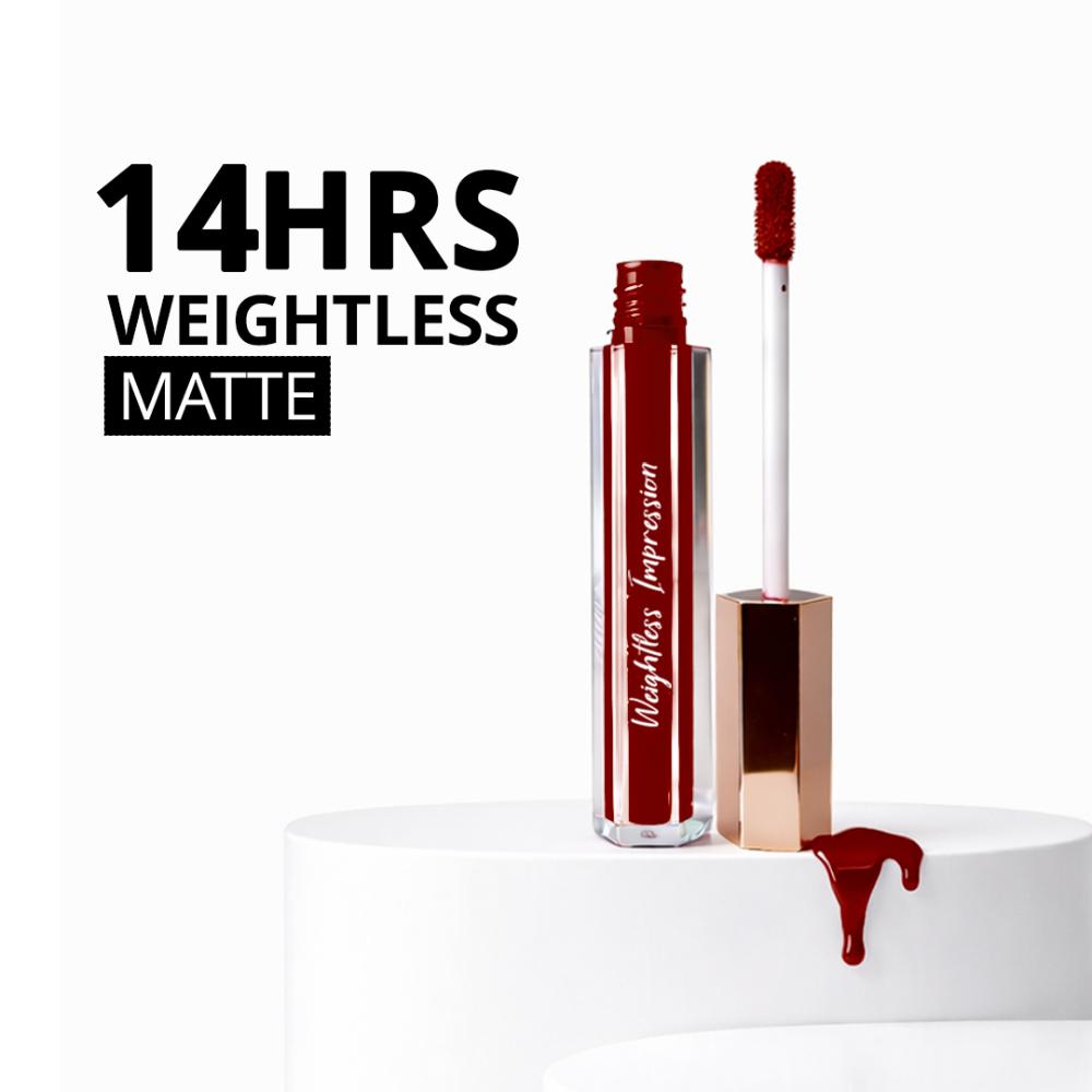 Flicka Weightless Impressions Liquid Lipstick Light Weight Smudgeproof Long Lasting