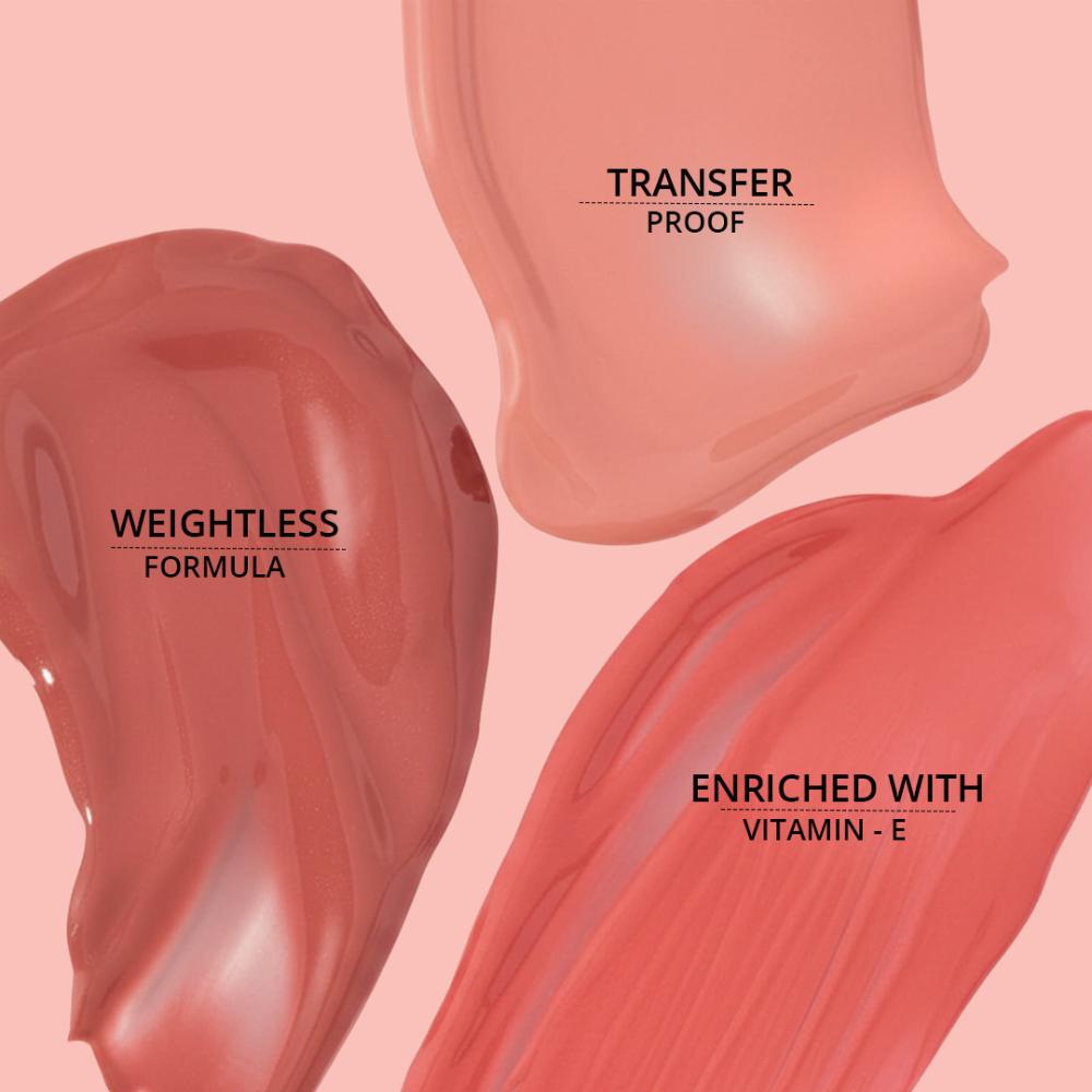 Flicka Weightless Impressions Liquid Lipstick Light Weight Smudgeproof Long Lasting