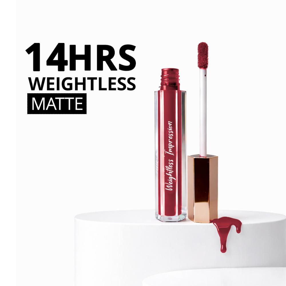 Flicka Weightless Impressions Liquid Lipstick Light Weight Smudgeproof Long Lasting