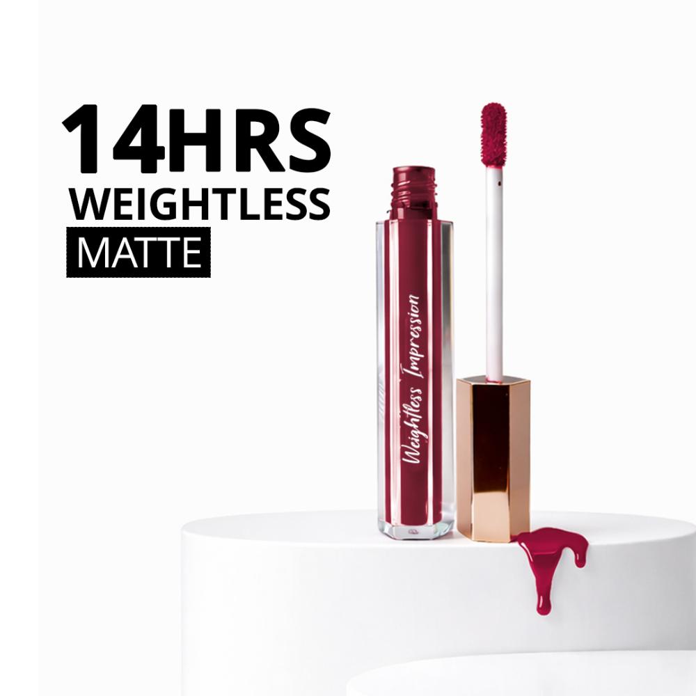 Flicka Weightless Impressions Liquid Lipstick Light Weight Smudgeproof Long Lasting