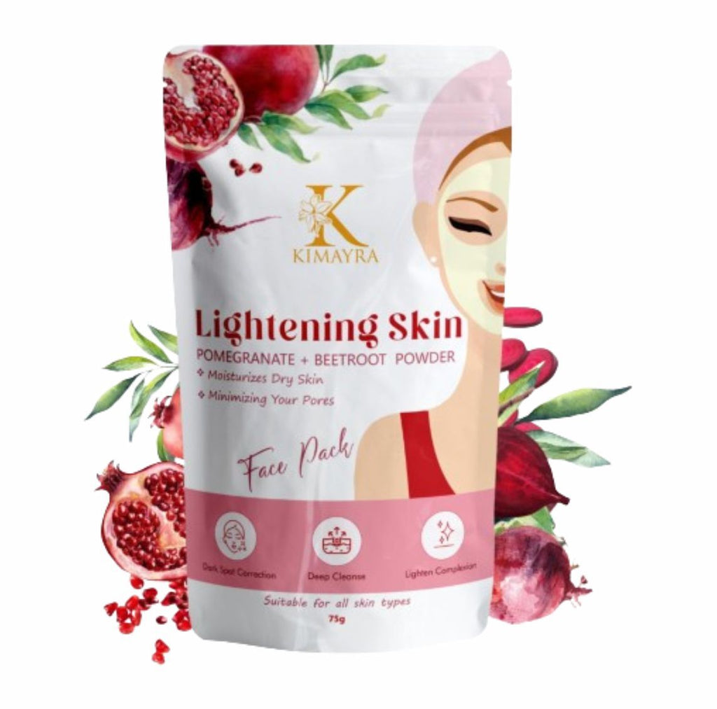 Kimayra Pomegranate + Beetroot Face Pack Powder