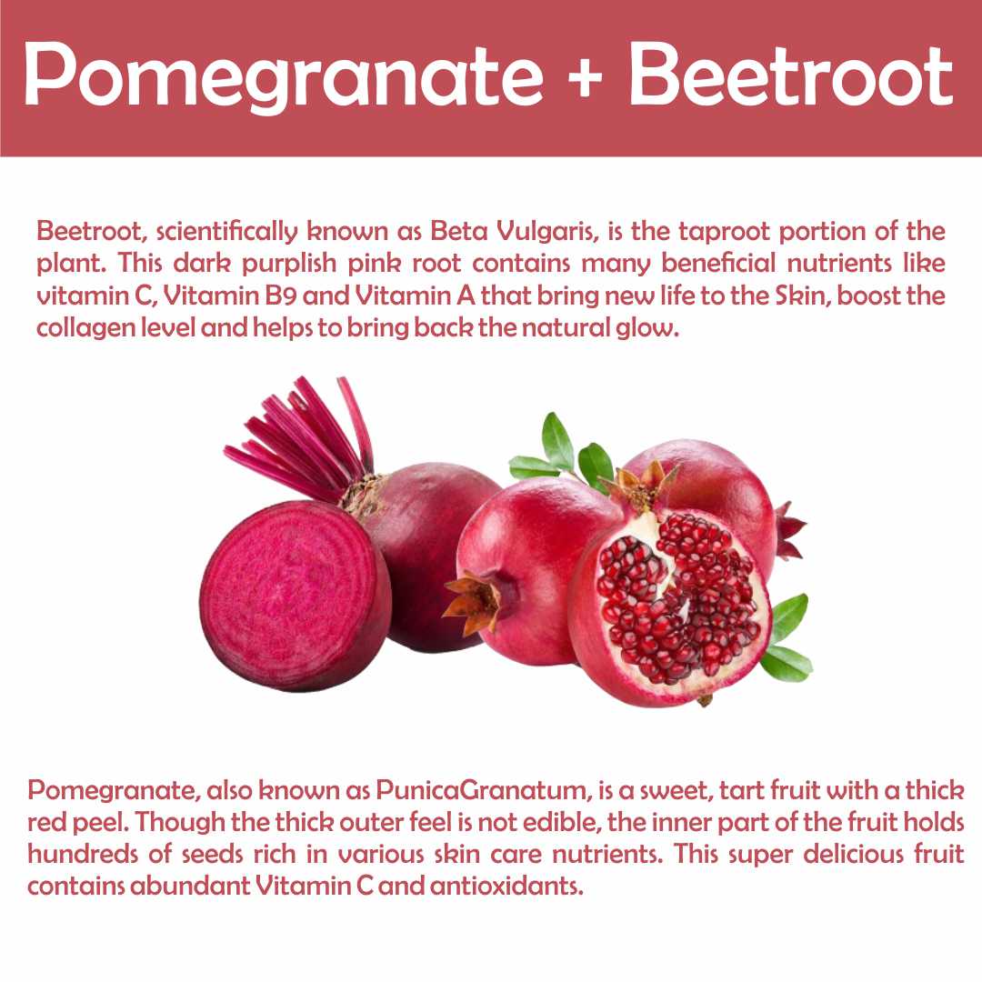 Kimayra Pomegranate + Beetroot Face Pack Powder