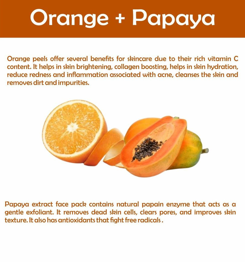 Kimayra Orange + Papaya Face Pack Powder