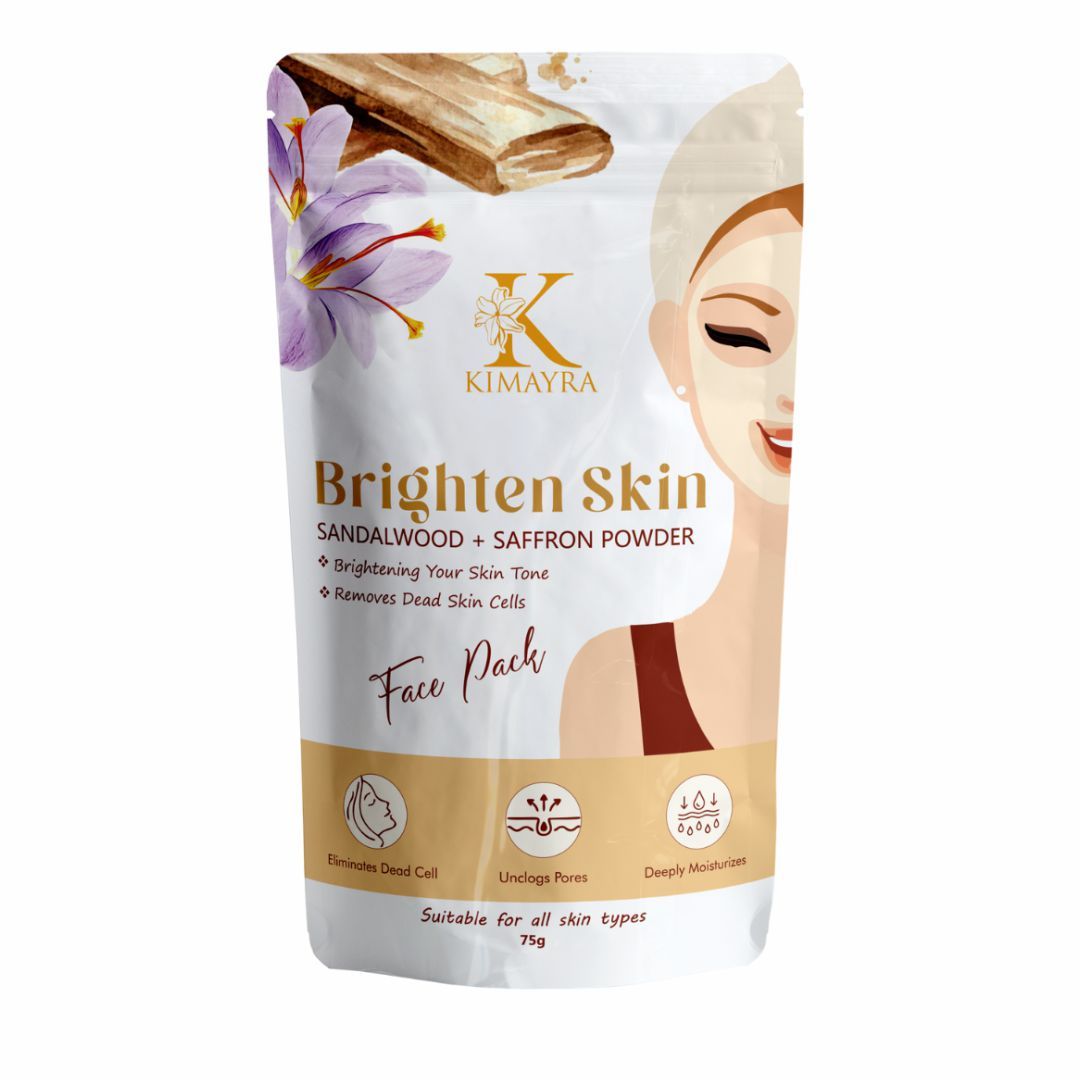 Kimayra Sandalwood + Saffron Face Pack Powder