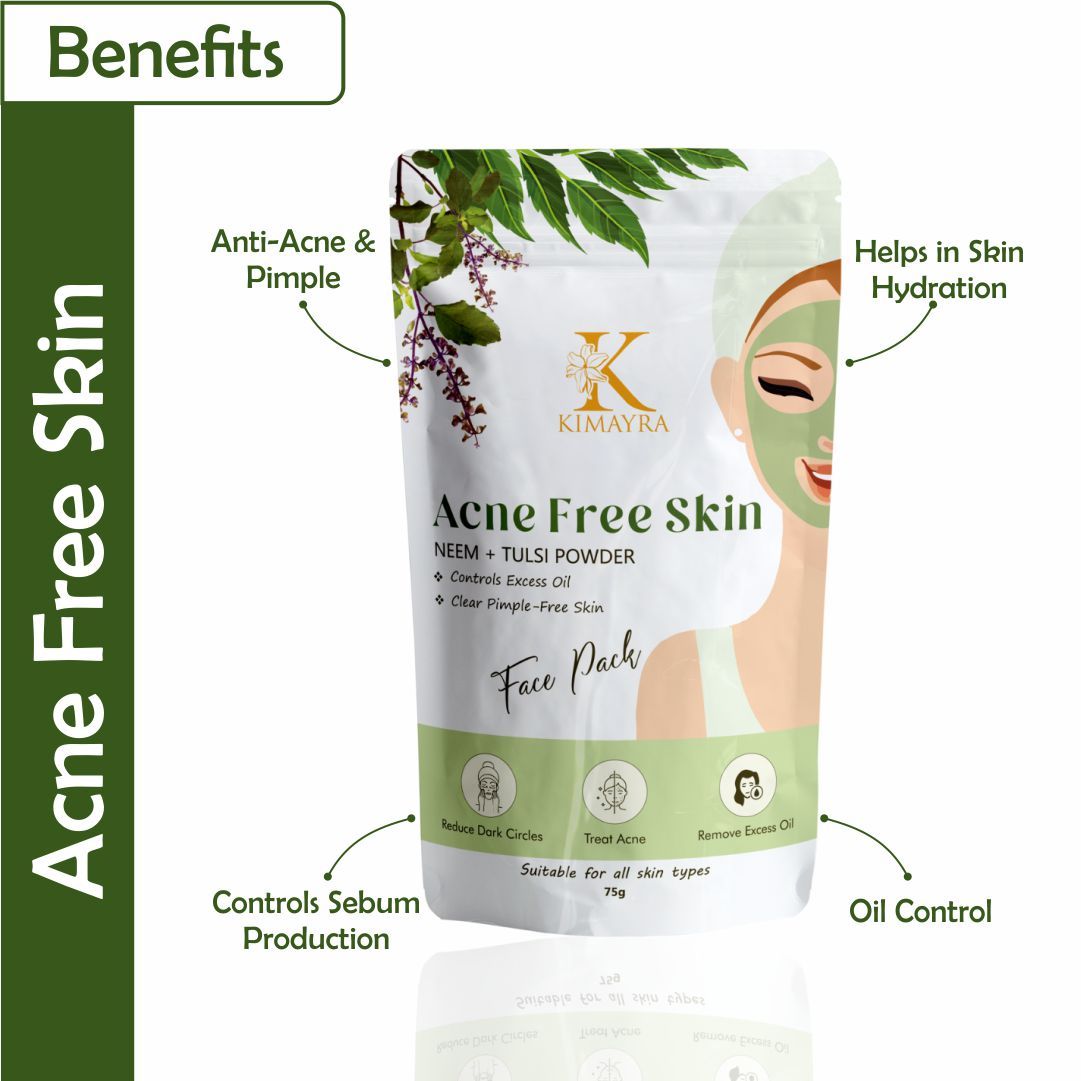 Kimayra Neem + Tulsi Face Pack Powder