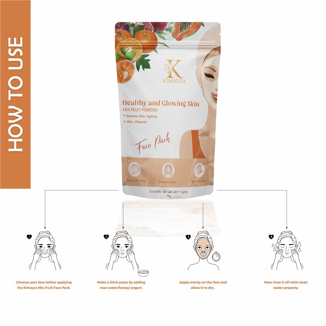 Kimayra Mix Fruit Face Pack Powder