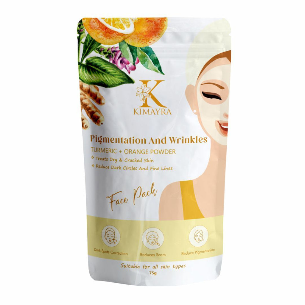 Kimayra Turmeric + Orange Face Pack Powder