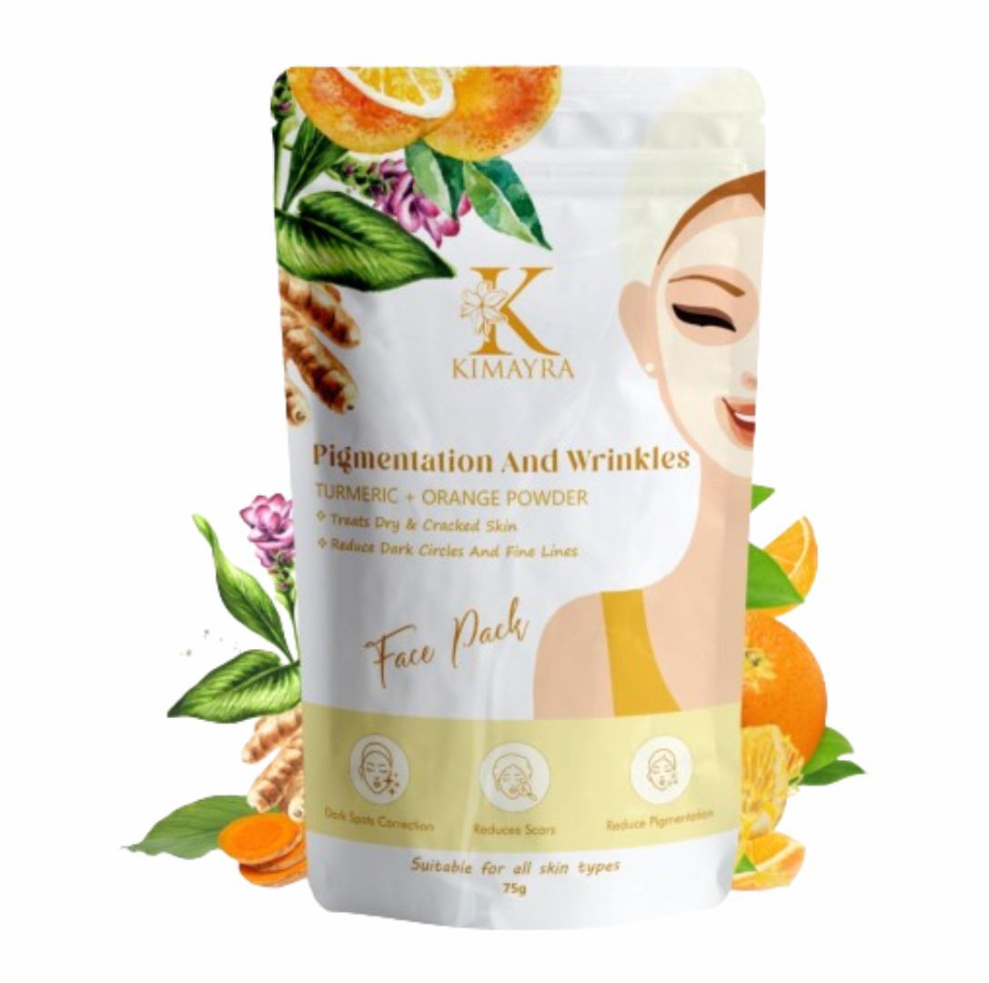 Kimayra Turmeric + Orange Face Pack Powder