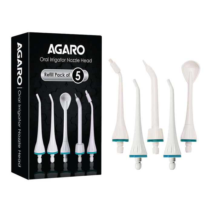 Agaro Oral Irrigator Nozzle Tip Ultra & Ultra Plus Tongue Cleaners