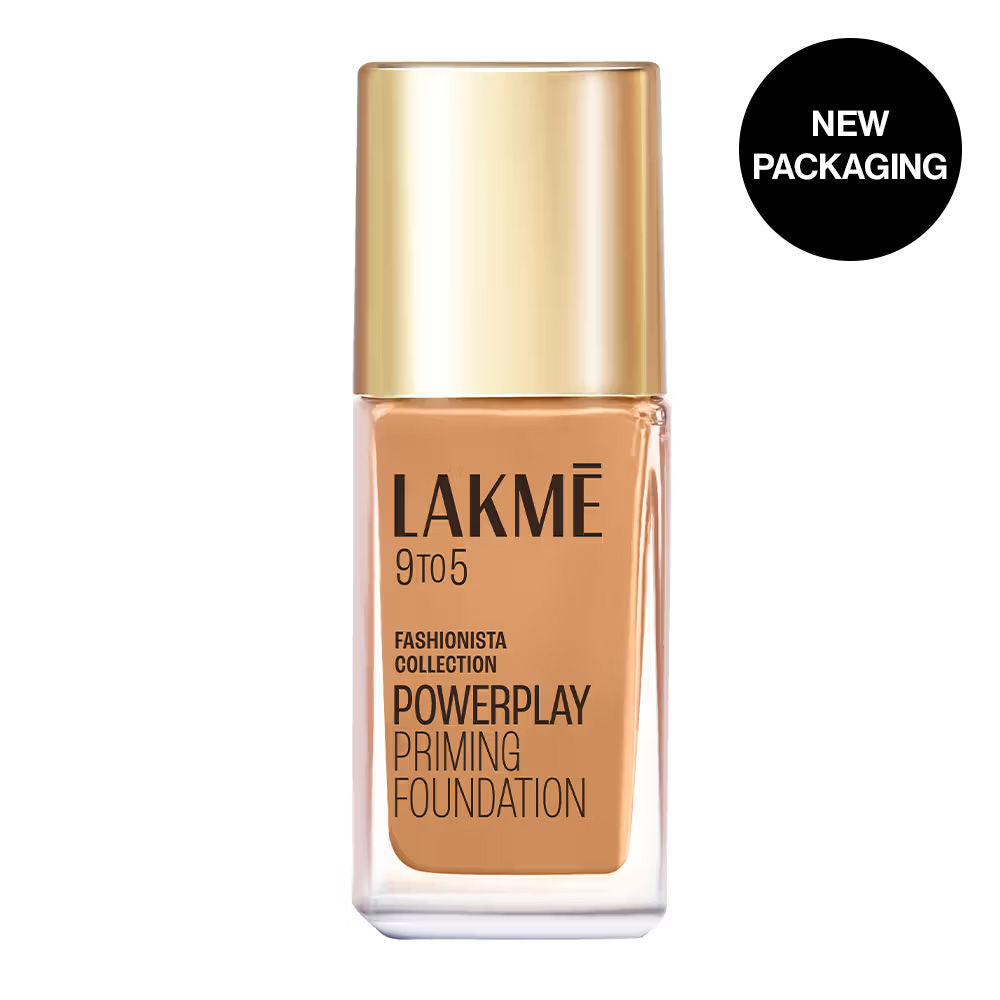 Lakme 9 To 5 Powerplay Priming Foundation, Built In Primer, Long-Lasting, SPF 20