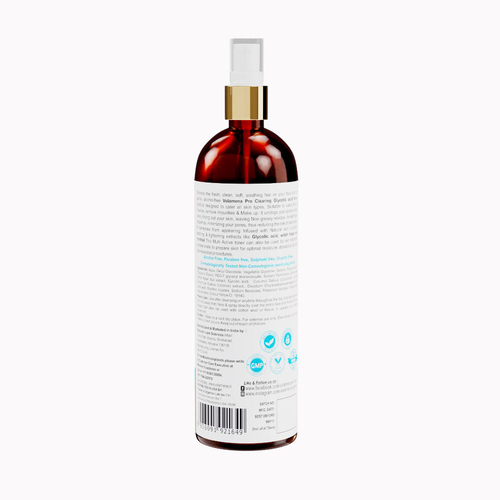 Volamena Pro Clearing Glycolic Acid Face Toner