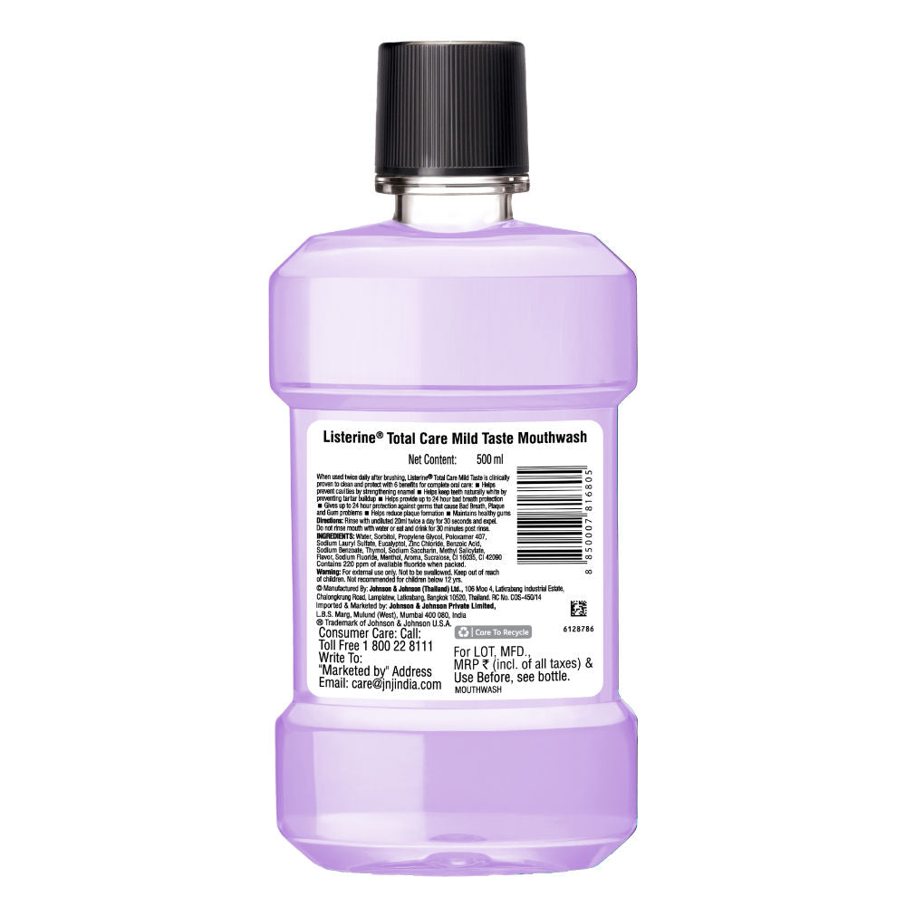 Listerine Total Care Mild Taste Mouthwash