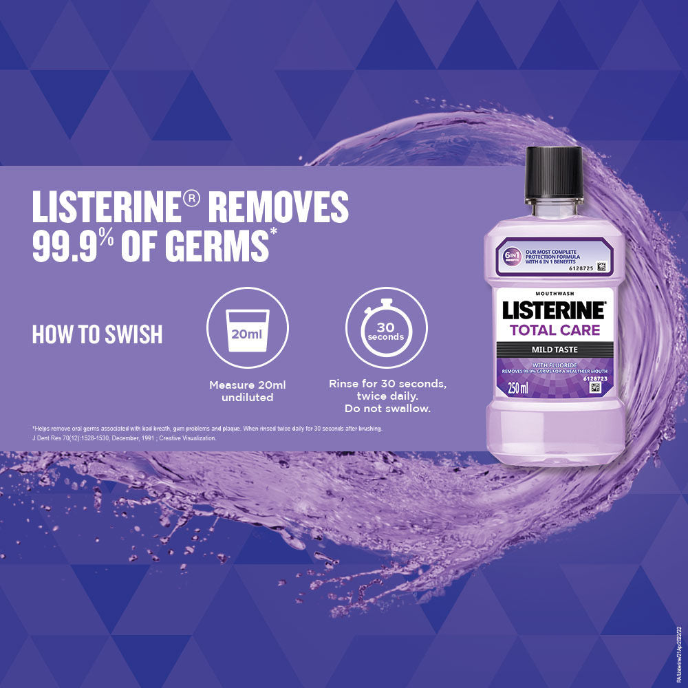 Listerine Total Care Mild Taste Mouthwash
