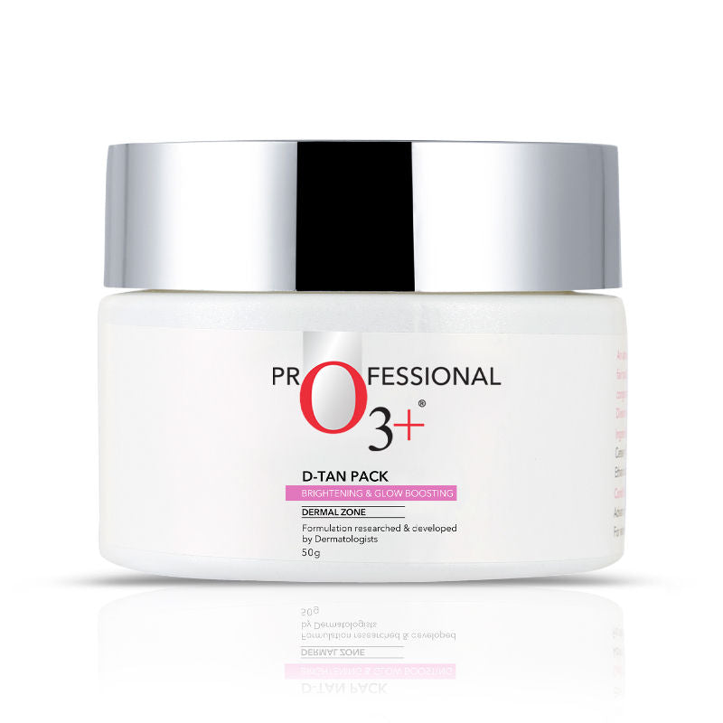 O3+ D-TAN Face Pack for Tan Removal, Brightening & Glow Boosting | For All Skin Types