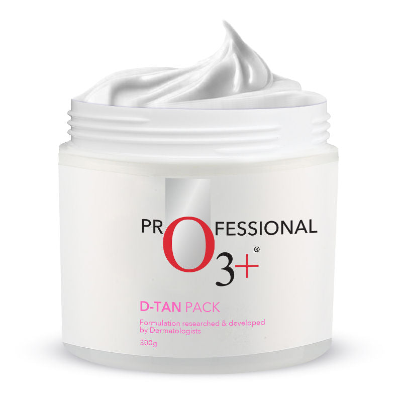 O3+ D -TAN Face Pack for Tan Removal & Glowing Skin - Detan Mask for All Skin Types