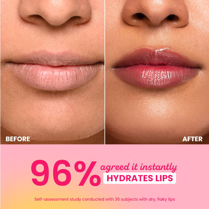 Dot & Key Barrier Repair Hydrating Lip Balm SPF 50 With Ceramides & Peptides Strawberry Red