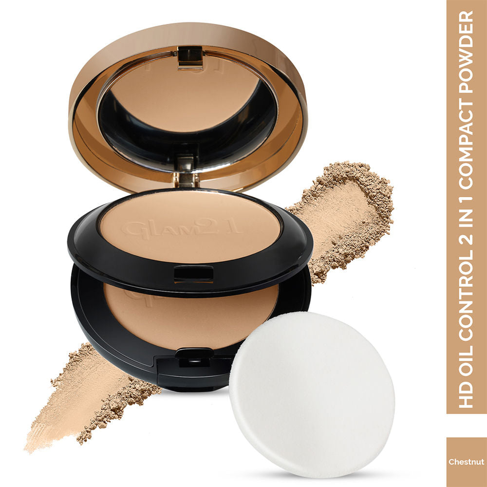 GLAM21 HD Oil Control Compact Powder