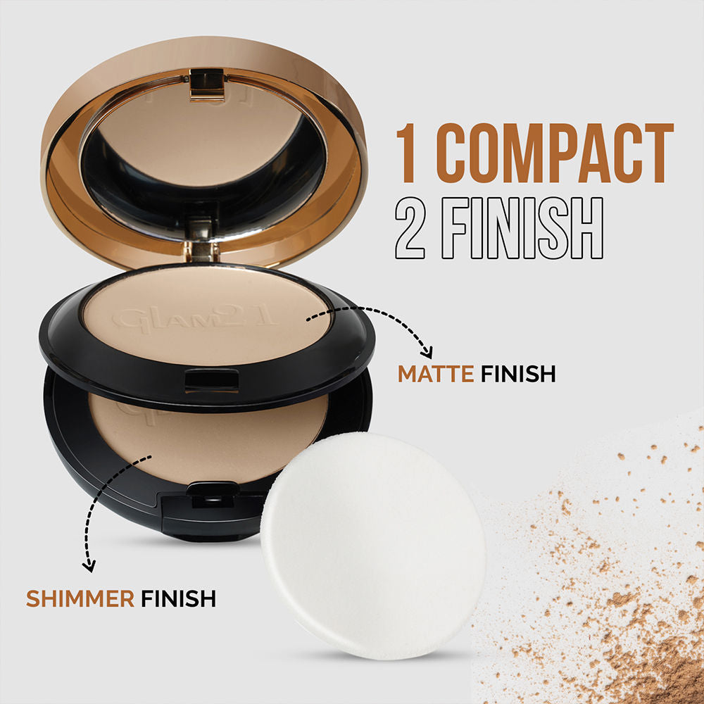 GLAM21 HD Oil Control Compact Powder