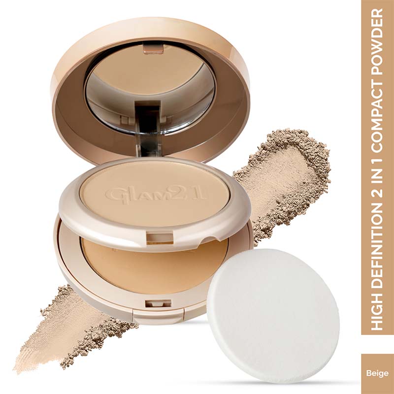 GLAM21 High Definition Compact Powder 2in1