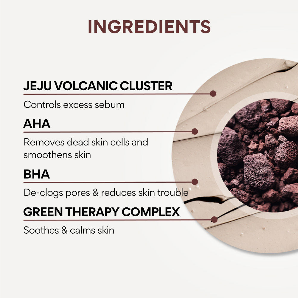 Innisfree Pore Clearing Clay Mask 2X With Volcanic Clusters