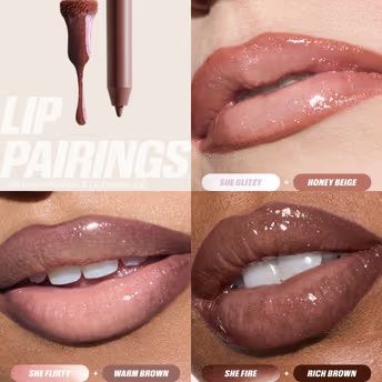 Huda Beauty Icy Nude Faux Filler Lip Gloss