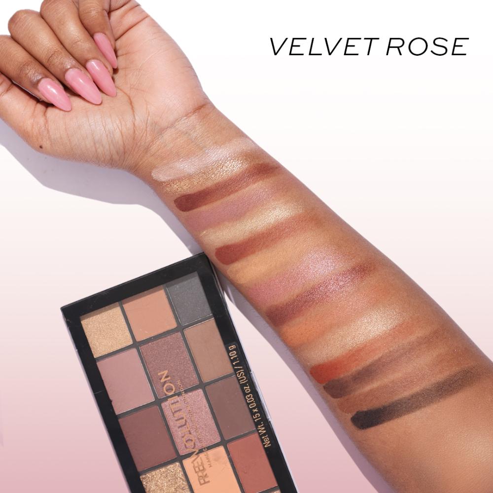 Makeup Revolution Reloaded Eyeshadow Palette-15 Smooth & Rich Shade-High Pay Off Formula