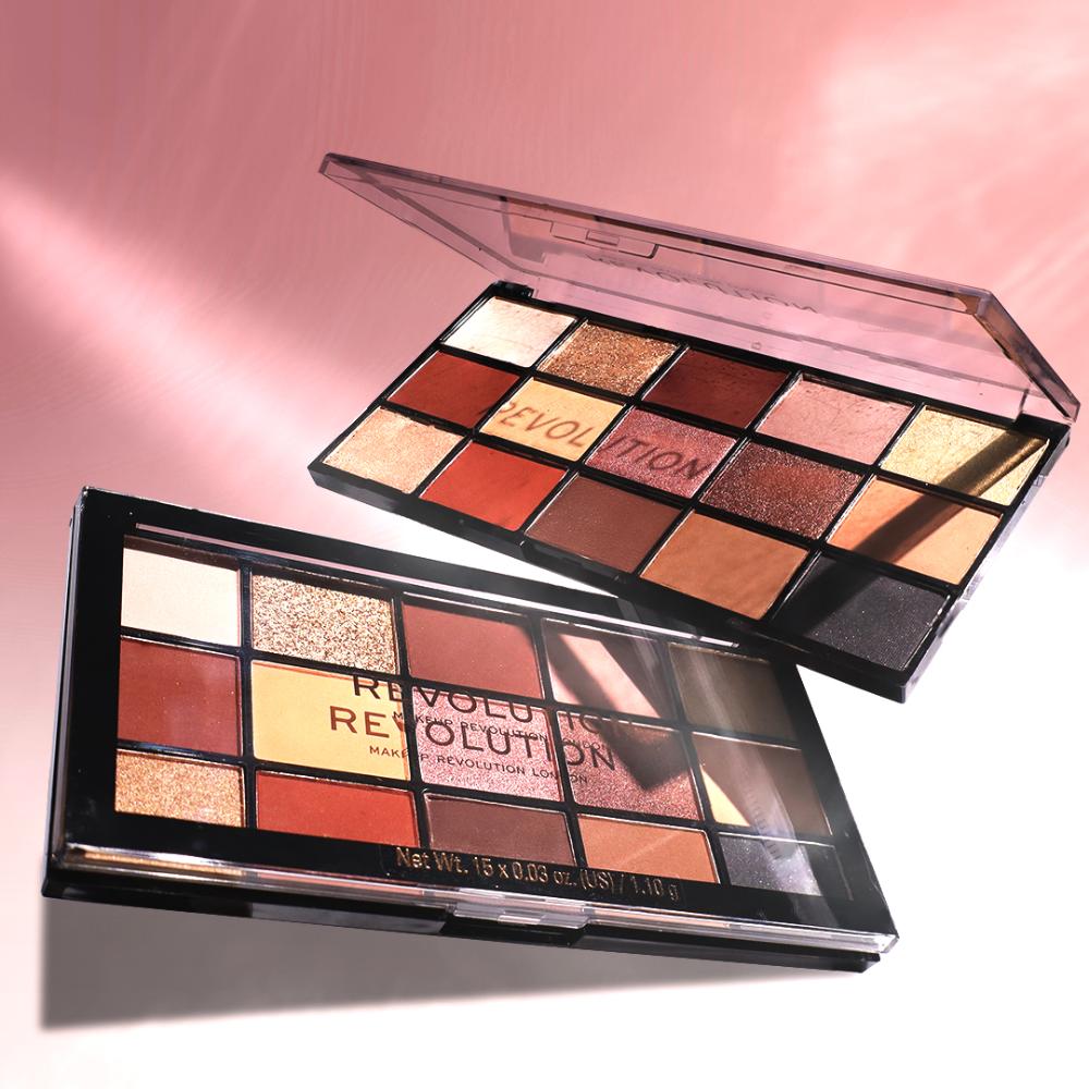 Makeup Revolution Reloaded Eyeshadow Palette-15 Smooth & Rich Shade-High Pay Off Formula