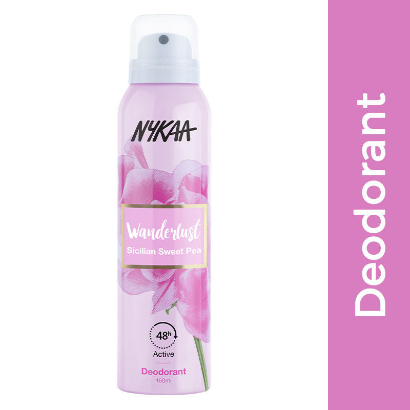 Wanderlust French Lavender Deodorant Spray for Women, Long Lasting Calming Freshness, 48 Hrs