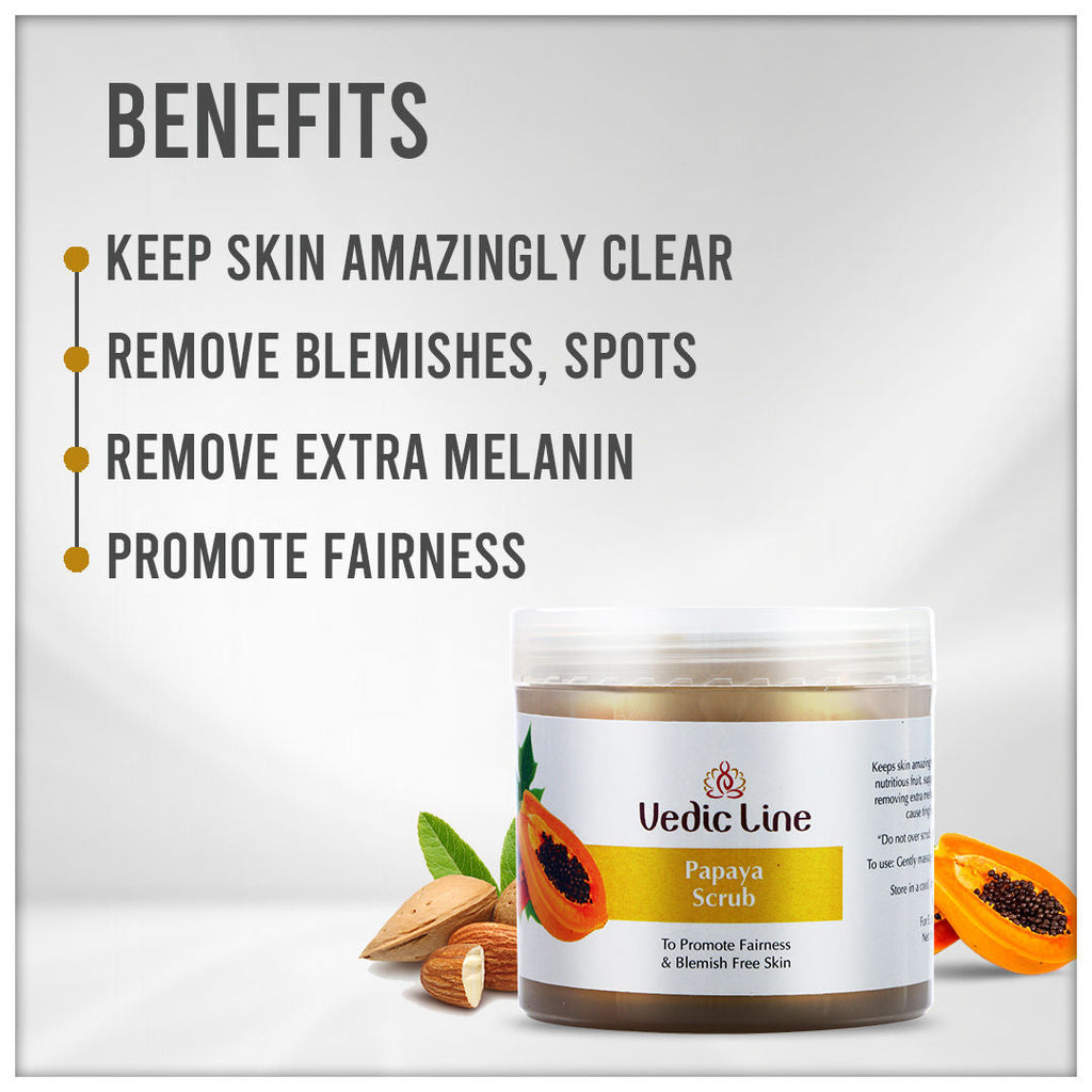 Vedic Line Papaya Scrub