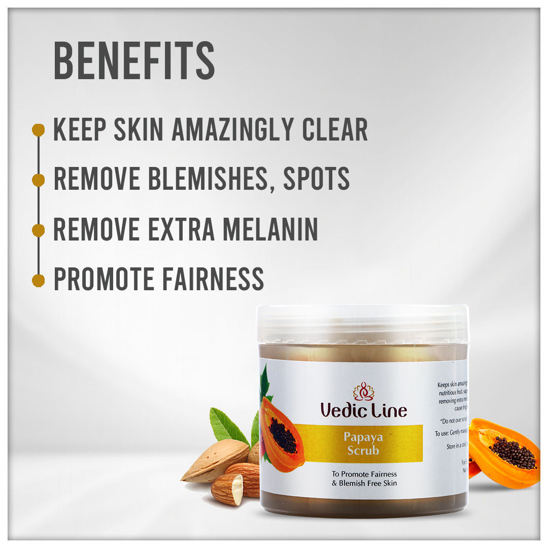 Vedic Line Papaya Scrub