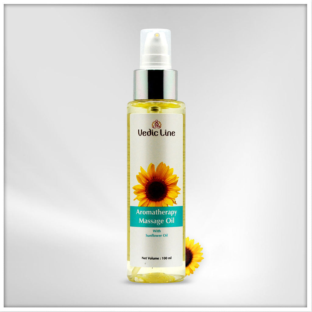 Vedic Line Aromatherapy Massage Oil With Sunflower Oil