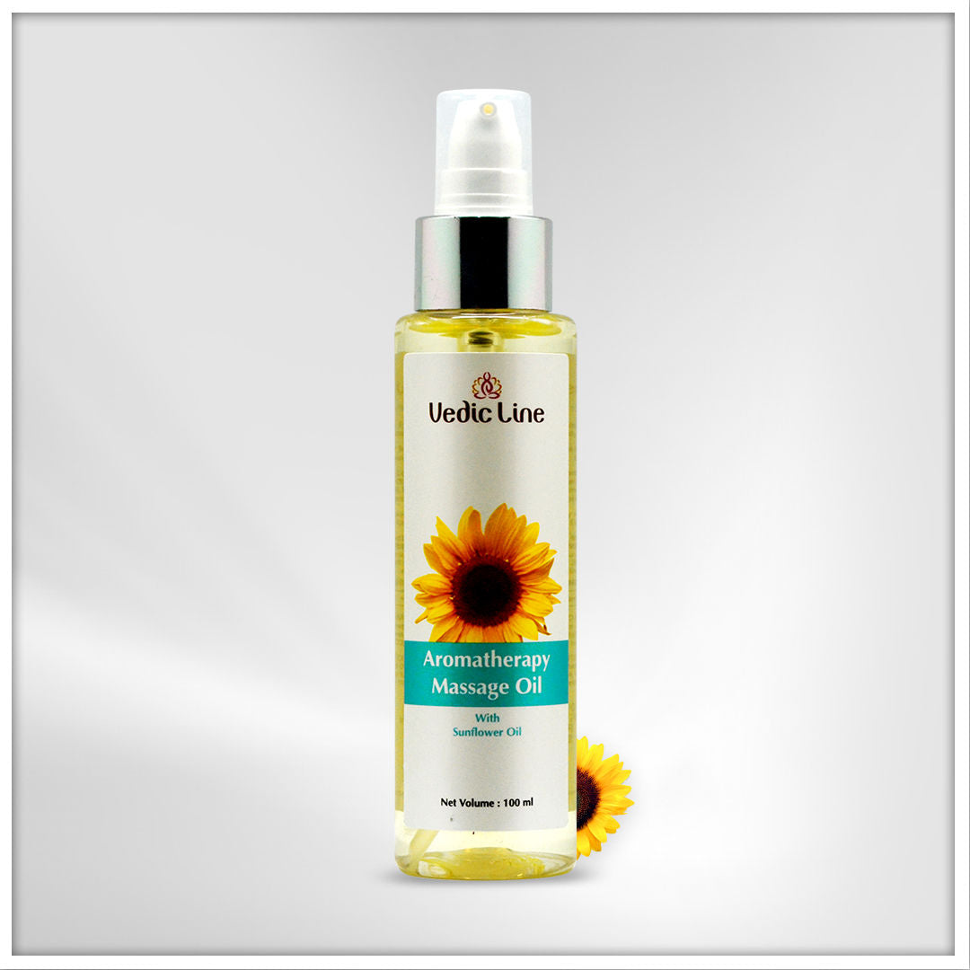 Vedic Line Aromatherapy Massage Oil With Sunflower Oil