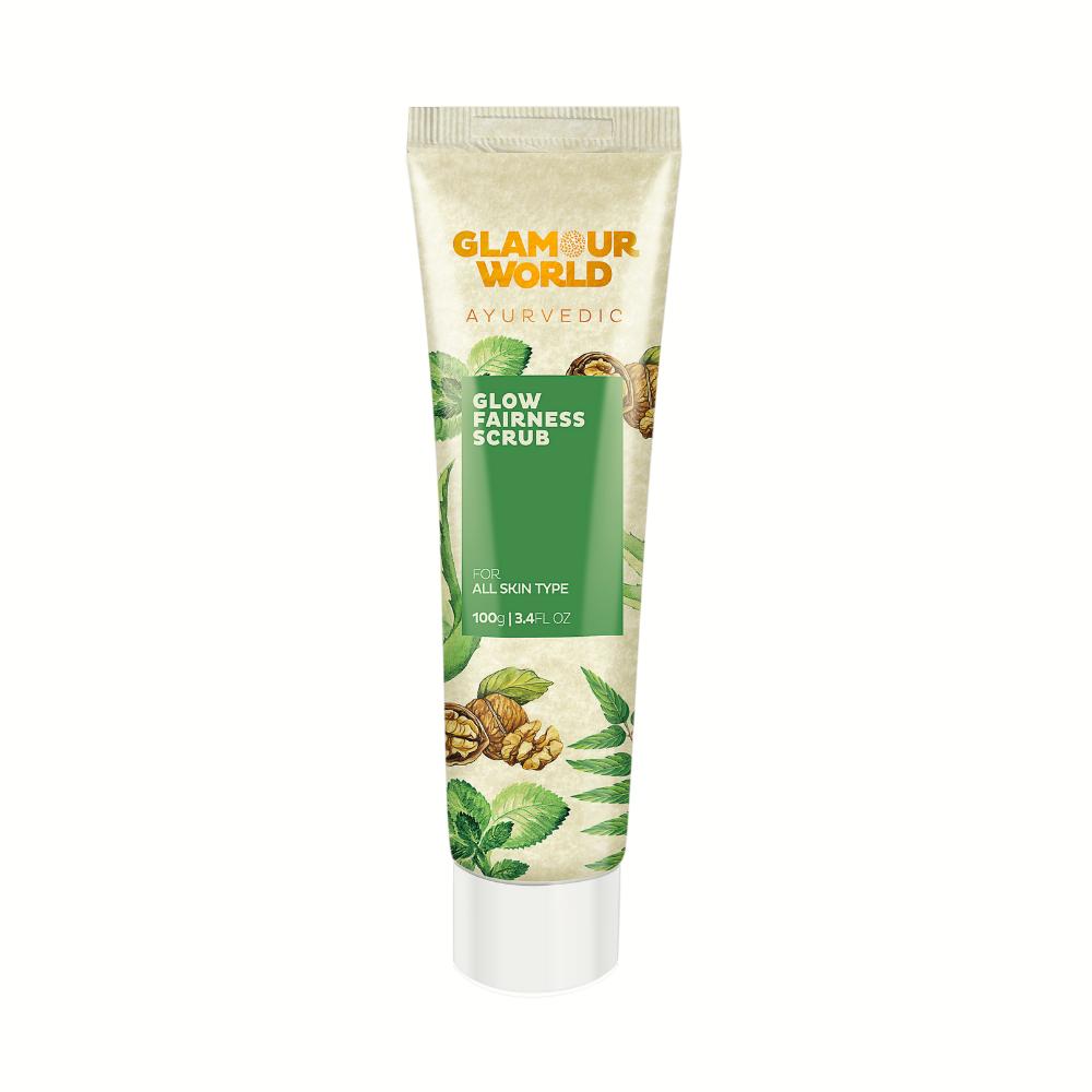 GLAMOUR WORLD AYURVEDIC Glow Fairness Scrub