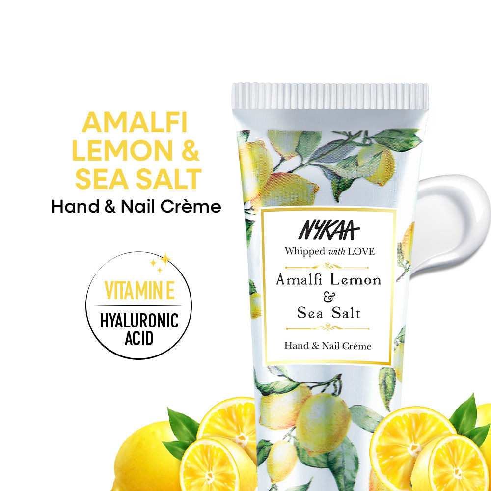 Nykaa Wanderlust Summer In Amalfi Citrus Nail And Hand Creme For Deep Hydration and Moisture Lock