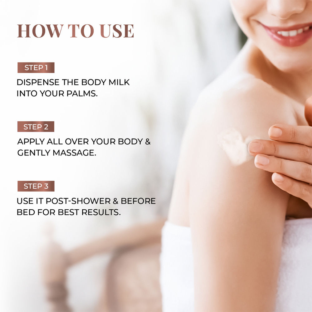 Just Herbs Saffron + Malai Ultra Hydarting Body Milk