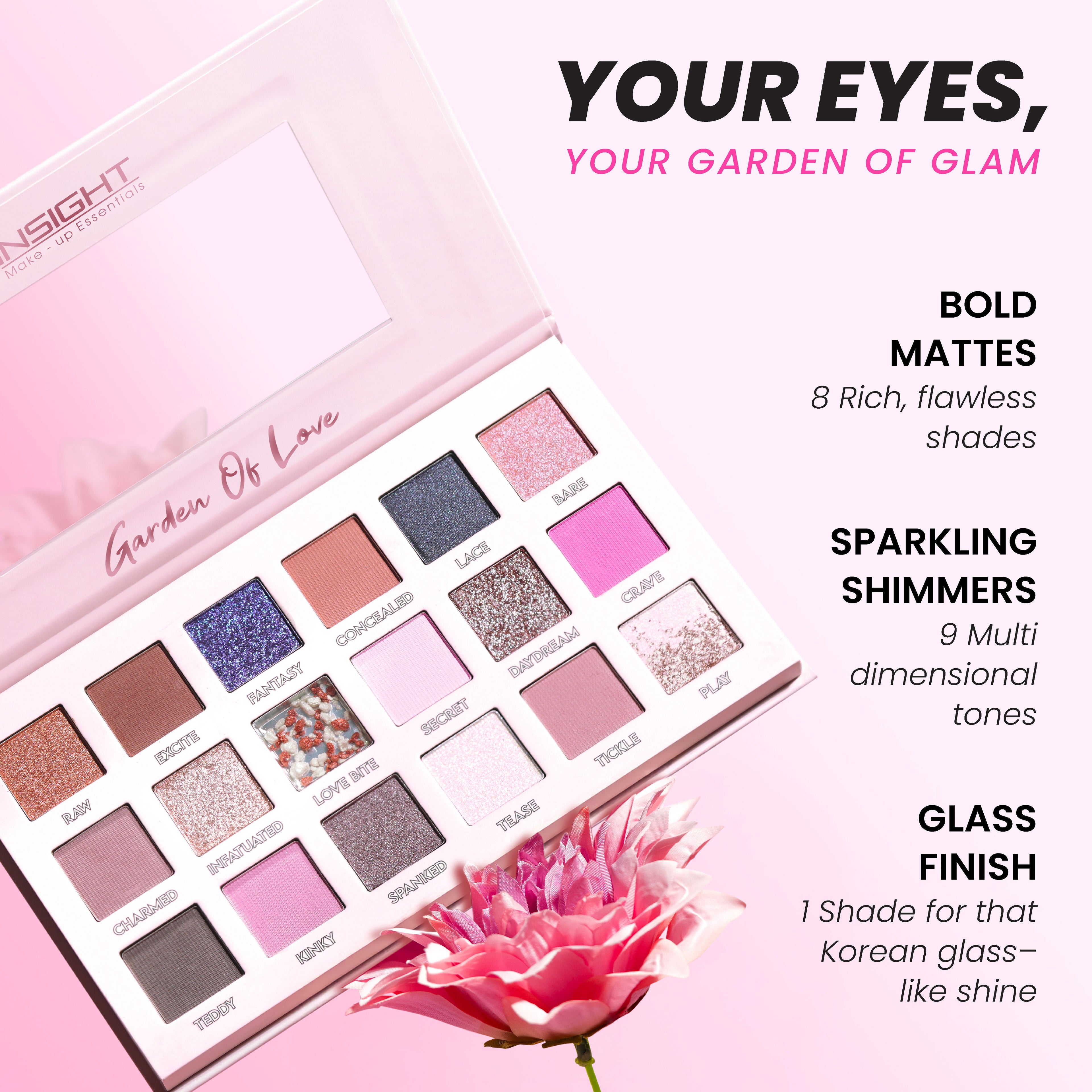 Insight Cosmetics Garden Of Love Eyeshadow