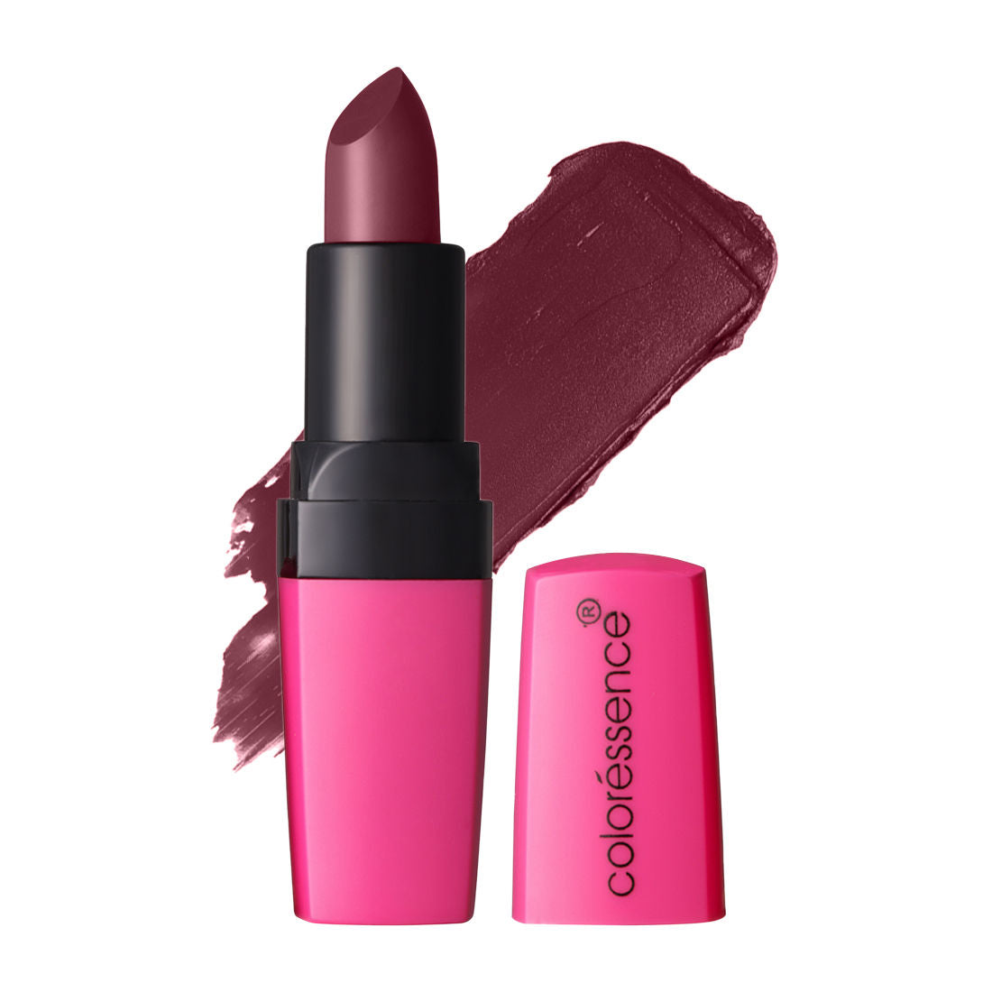 Coloressence Moist Matte Lipstick, Long Lasting Hydrating Vitamin C Shea Butter Pigmented