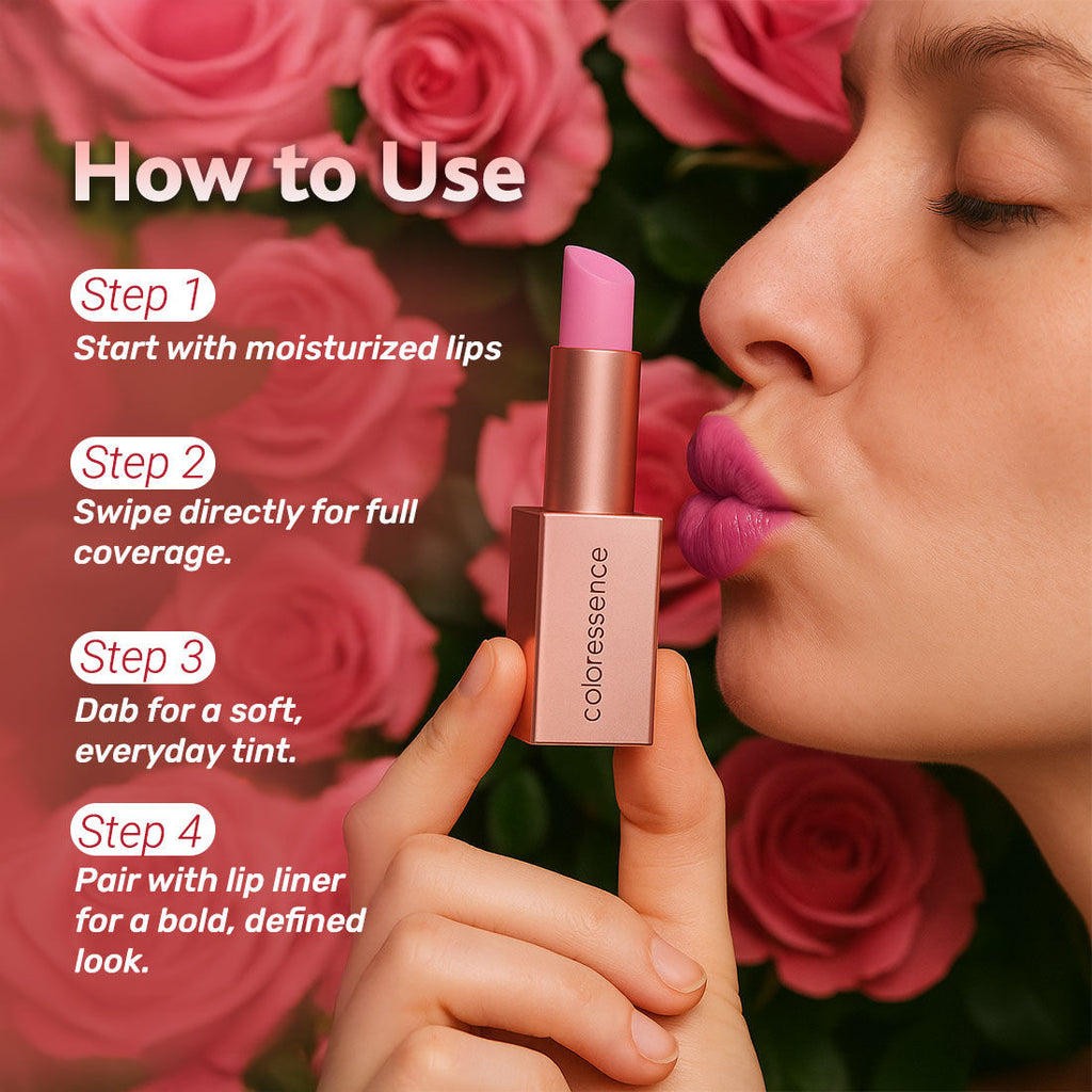 Coloressence Roseate Nudes Matte Lipstick, Long Stay, Moisturising & Waterproof