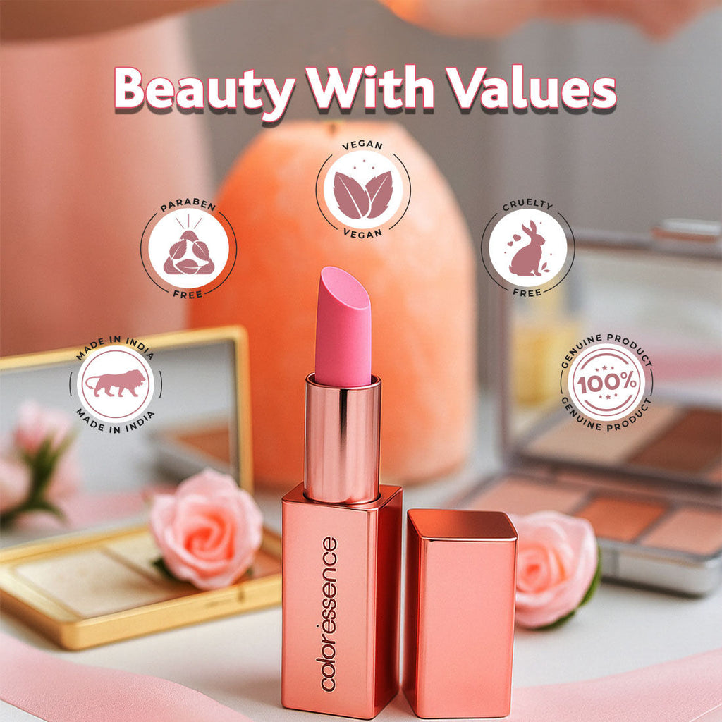 Coloressence Roseate Nudes Matte Lipstick, Long Stay, Moisturising & Waterproof