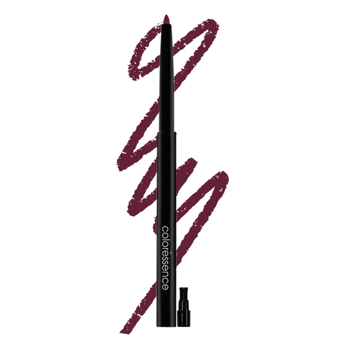 Coloressence Pout Perfect Lip Liner with Sharpener, Long Lasting Smudgeproof Waterproof