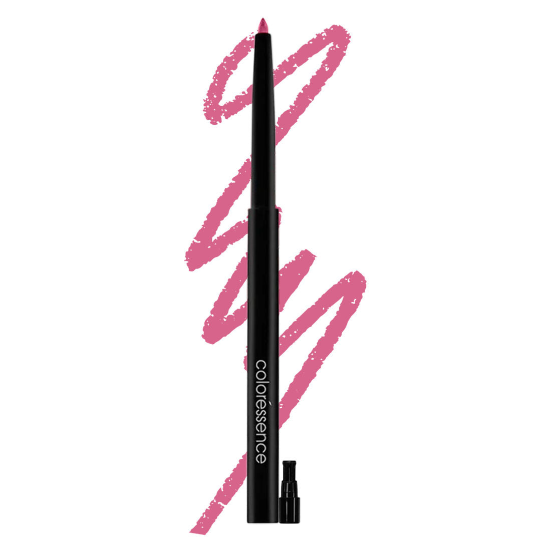 Coloressence Pout Perfect Lip Liner with Sharpener, Long Lasting Smudgeproof Waterproof