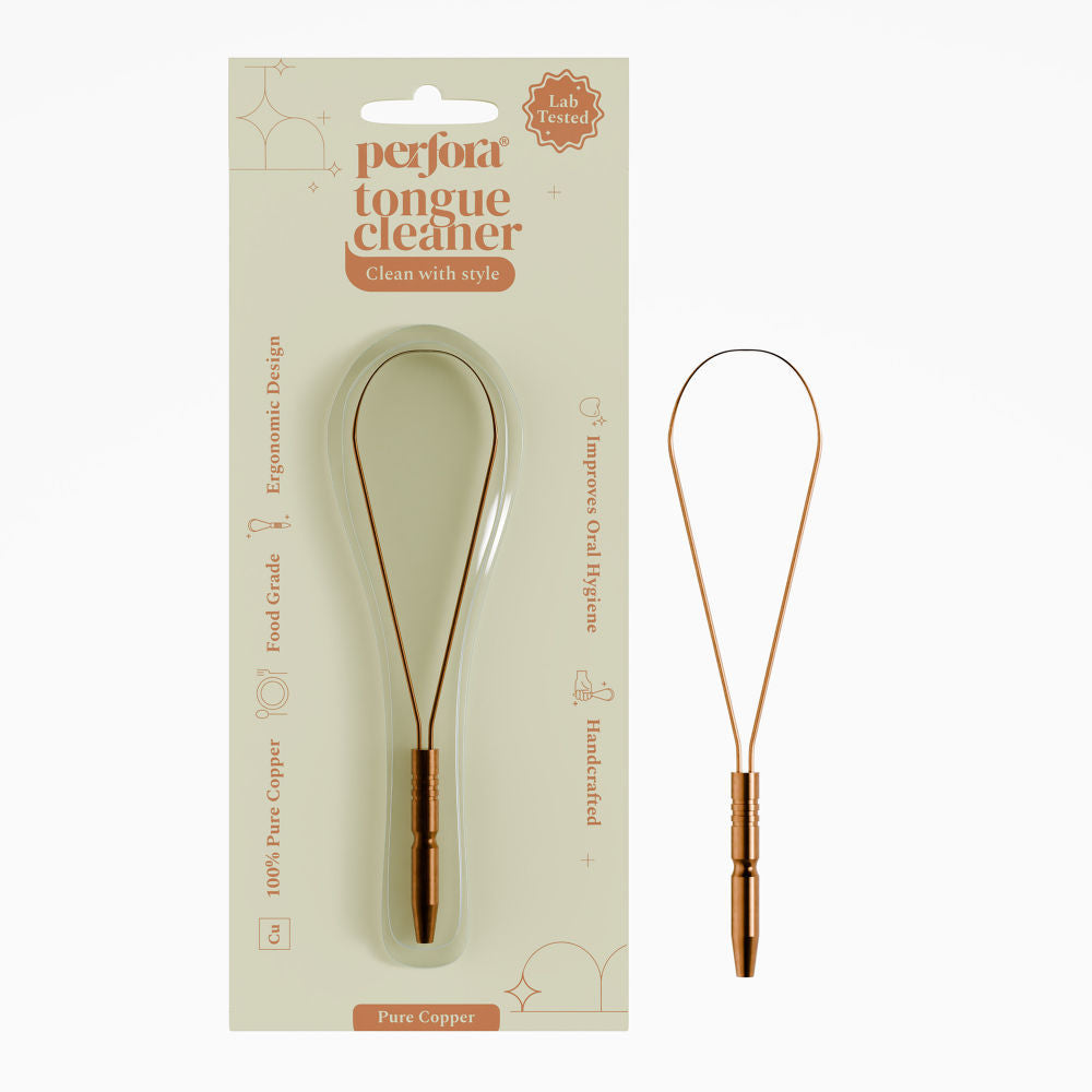 Perfora Copper Tongue Cleaner - Lab Tested