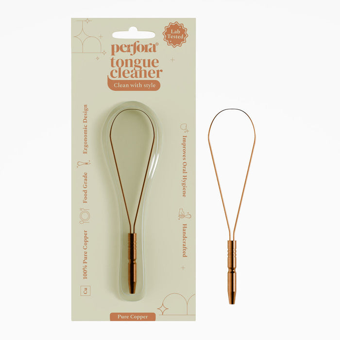 Perfora Copper Tongue Cleaner - Lab Tested