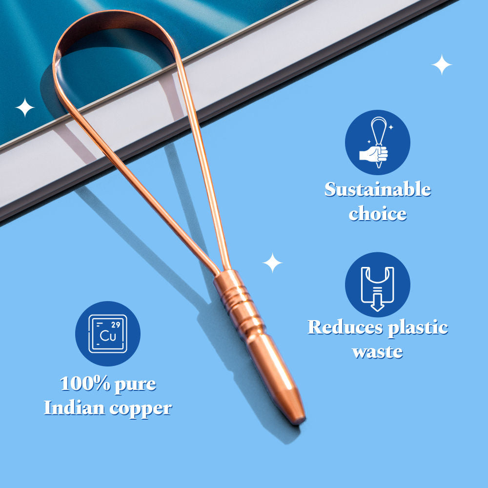 Perfora Copper Tongue Cleaner - Lab Tested