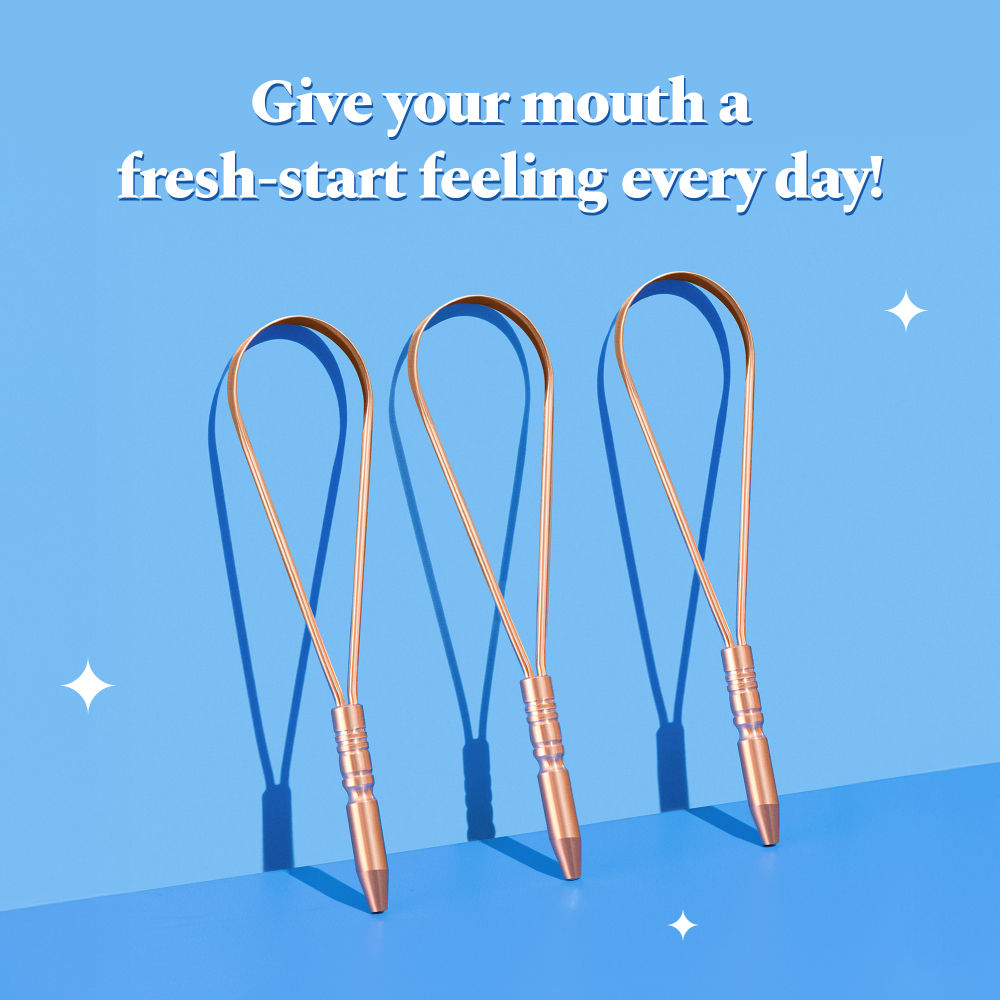 Perfora Copper Tongue Cleaner - Lab Tested