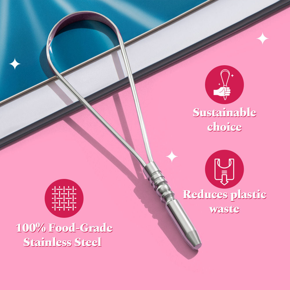 Perfora Stainless Steel Tongue Cleaner - Rust Free