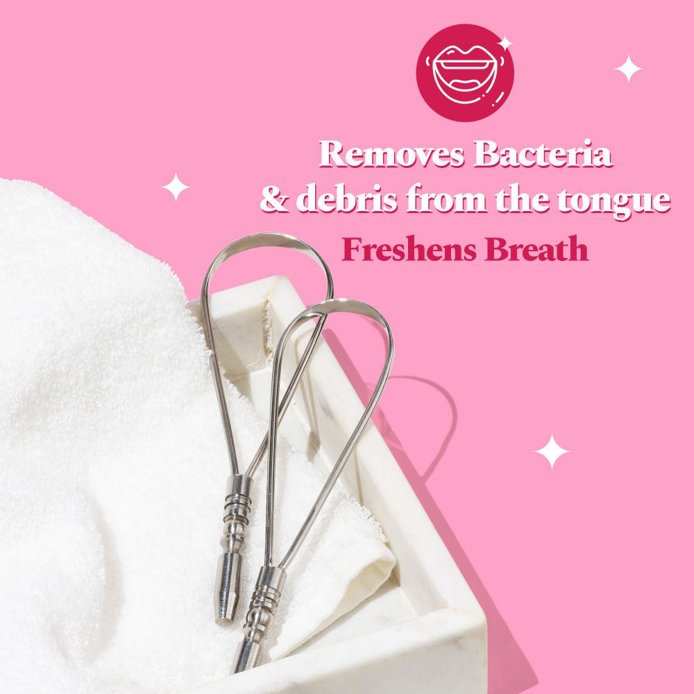 Perfora Stainless Steel Tongue Cleaner - Rust Free
