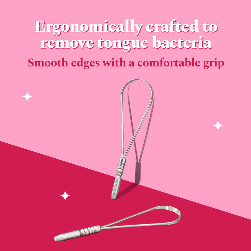 Perfora Stainless Steel Tongue Cleaner - Rust Free
